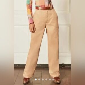 220.  Boyish High Rise Relaxed Chino Trouser
